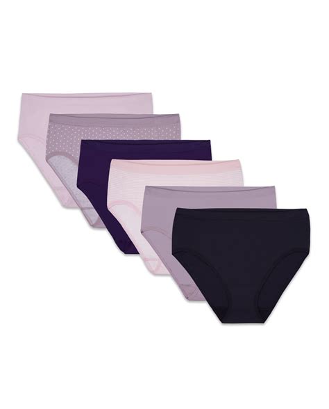 fruit of the loom panties hi cut|Women's Seamless Hi.